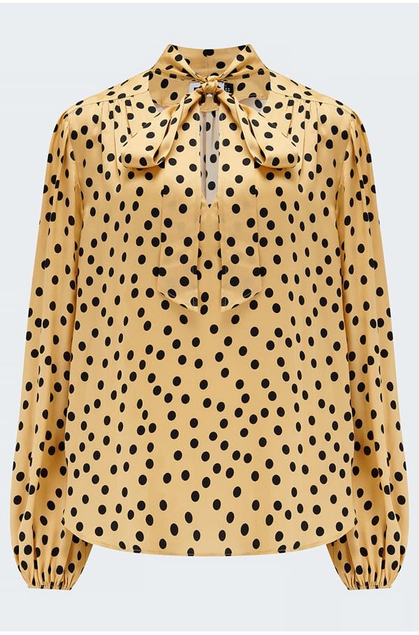 moss top in marilyn spot gold