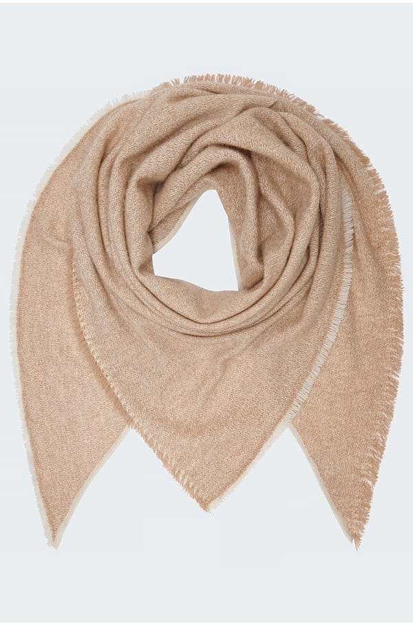 acores scarf in beige