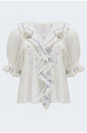 Hettie Top in Salt