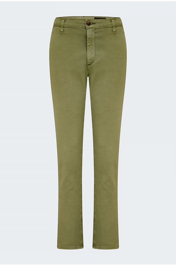 caden trouser in sulfur succulent garden