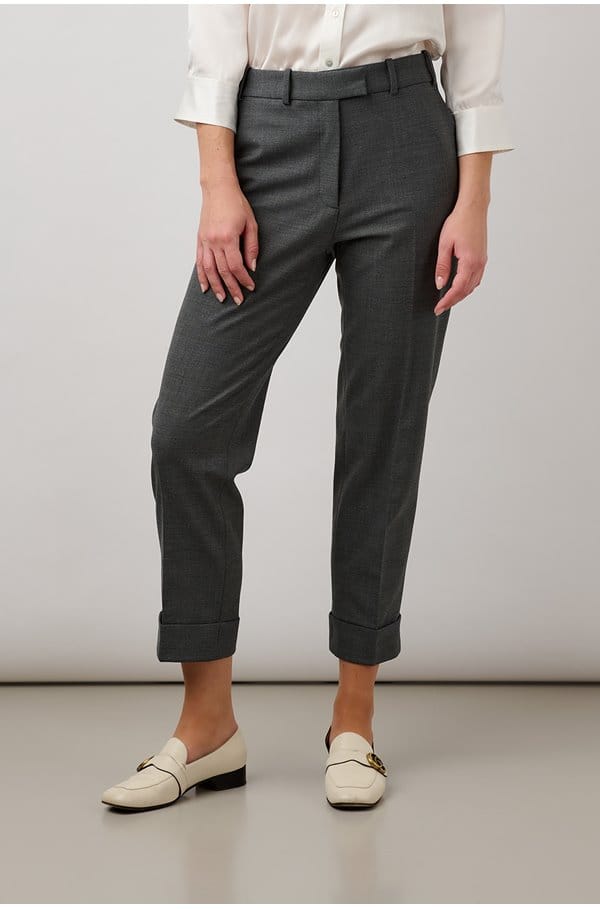 clement tailored trouser in grey