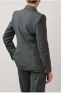 jamie wool blazer in grey