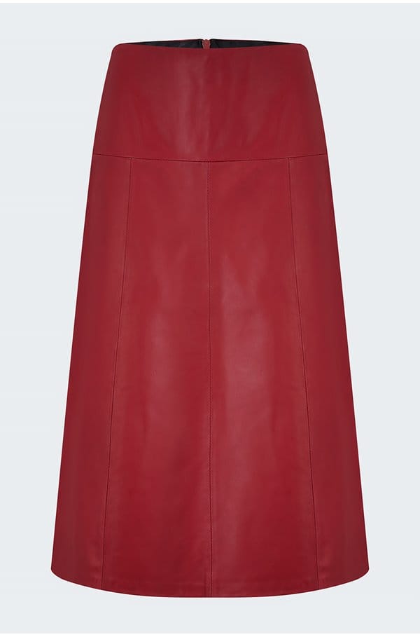 tiana skirt in red
