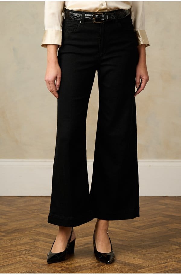 anessa wide jean in black shadow