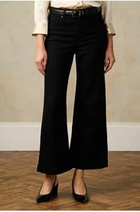 anessa wide jean in black shadow