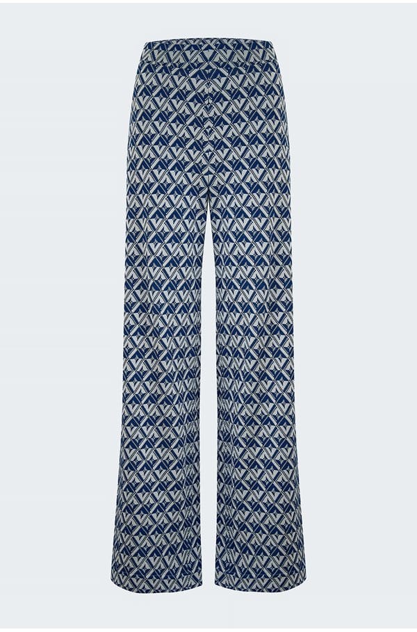 magic pant in pixelated rhombus