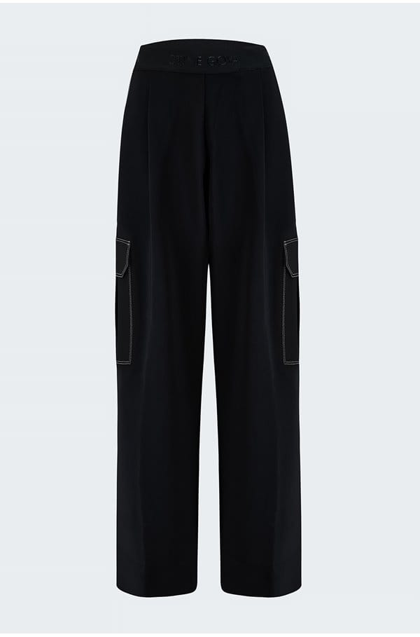 cairo pant in jet black