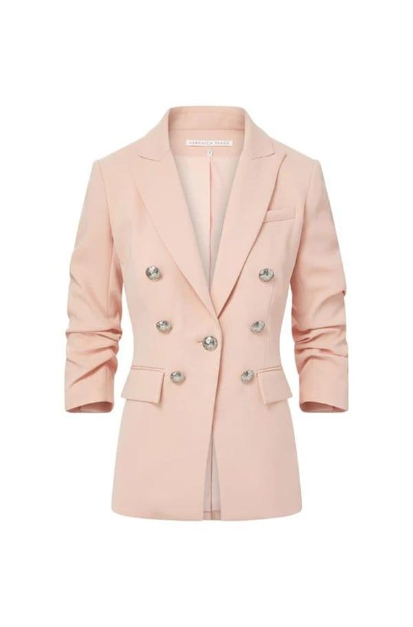 tomi dickey jacket in ballet pink