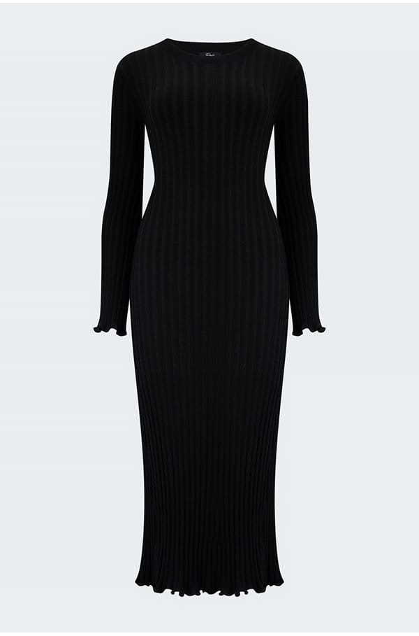 marin dress in black