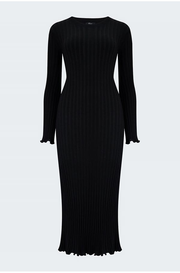 marin dress in black