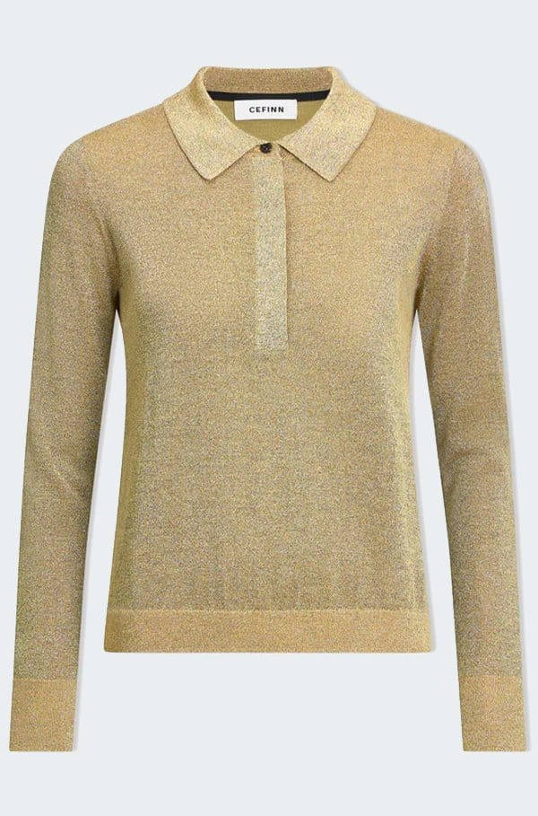josie jumper in gold