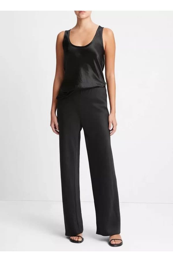 fluid bias pant in black