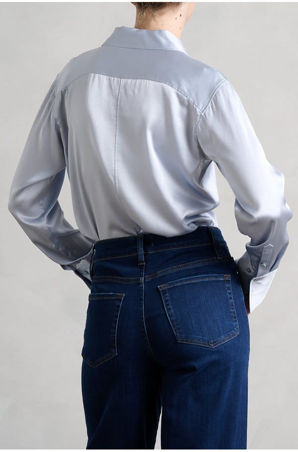 standard shirt in denim blue