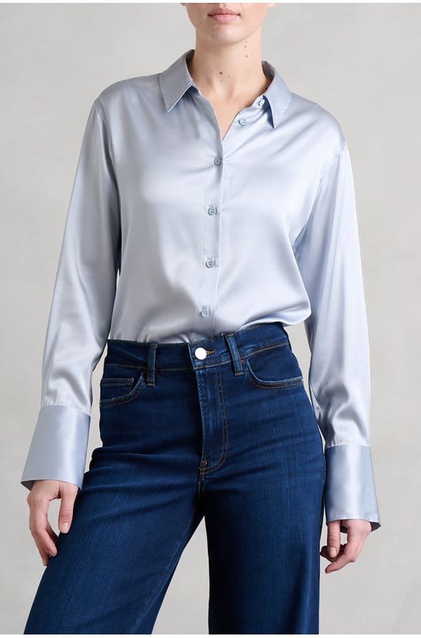 standard shirt in denim blue