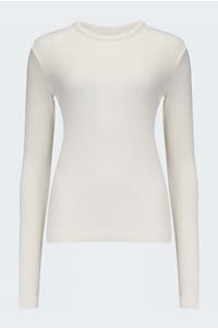 bina crew neck top in pashmina