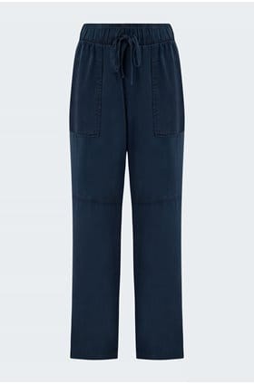 Utility Tie Waist Trouser in Endless Sea