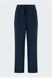 utility tie waist trouser in endless sea