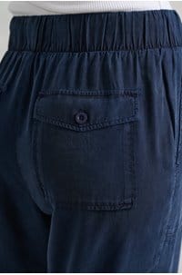 utility tie waist trouser in endless sea