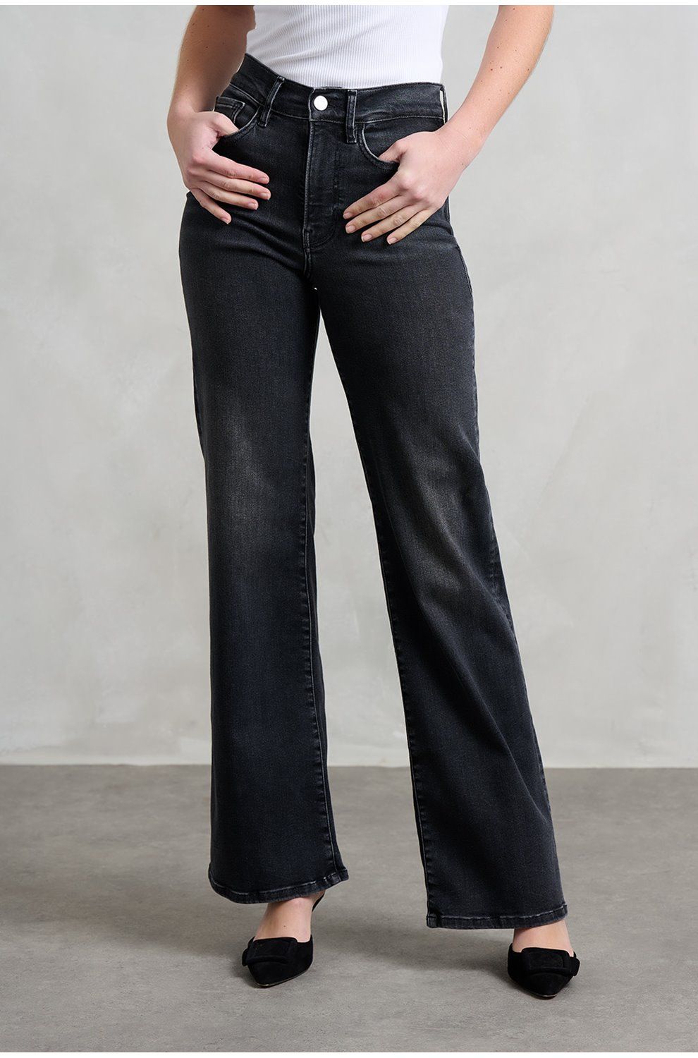 Slim sales palazzo pants