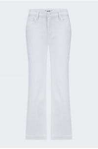 leenah wide ankle jean in crisp white
