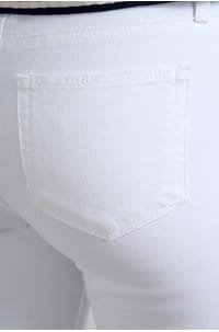 leenah wide ankle jean in crisp white