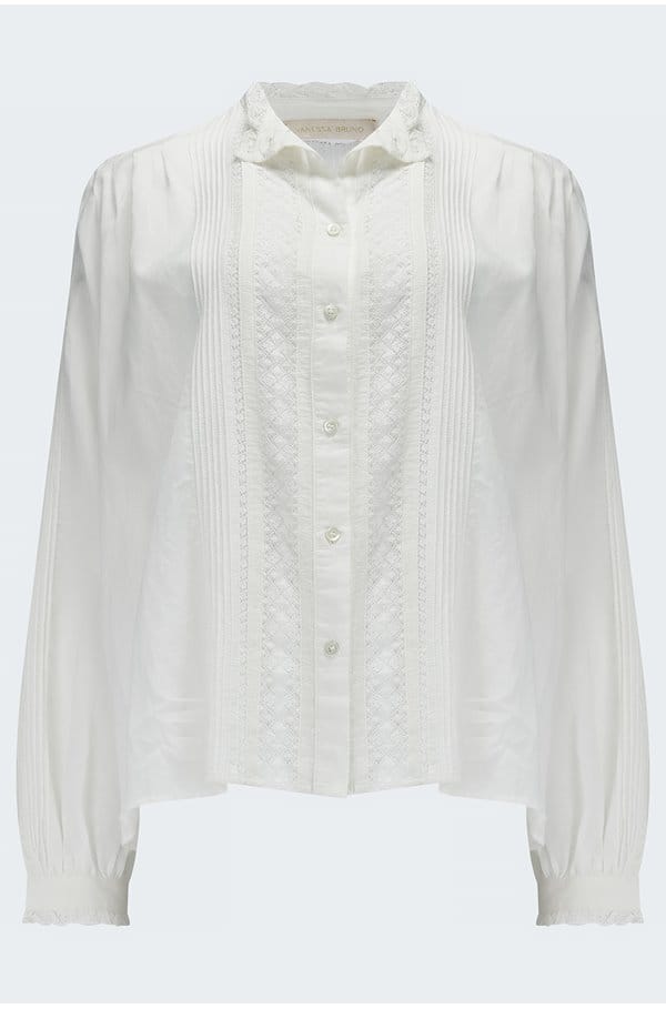 coco blouse in blanc