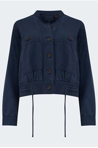 alma jacket in navy