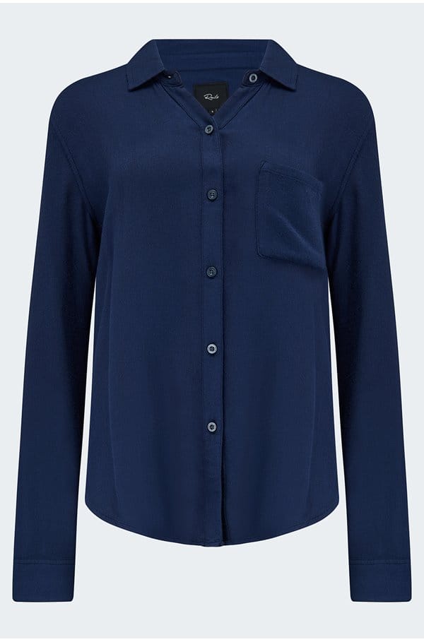 Rails Atlas Shirt in Deco Wave Navy main image 1