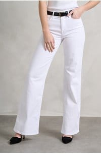 le slim palazzo in white