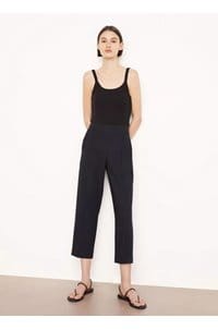 mid rise tapered pull on pant in marina