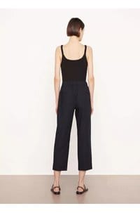 mid rise tapered pull on pant in marina