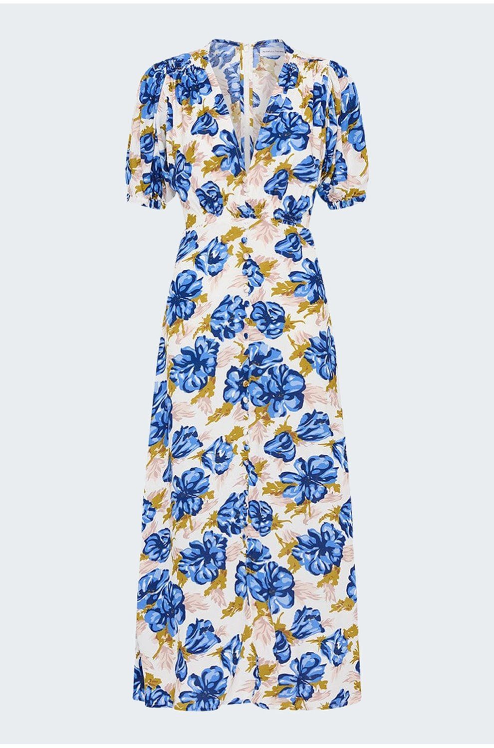 Faithfull maya midi clearance dress