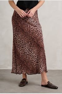 kelly skirt in leopard