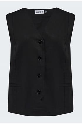 Norah Vest in Black