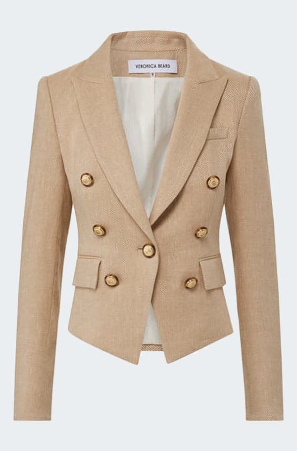 diego dickey jacket in sandalwood melange