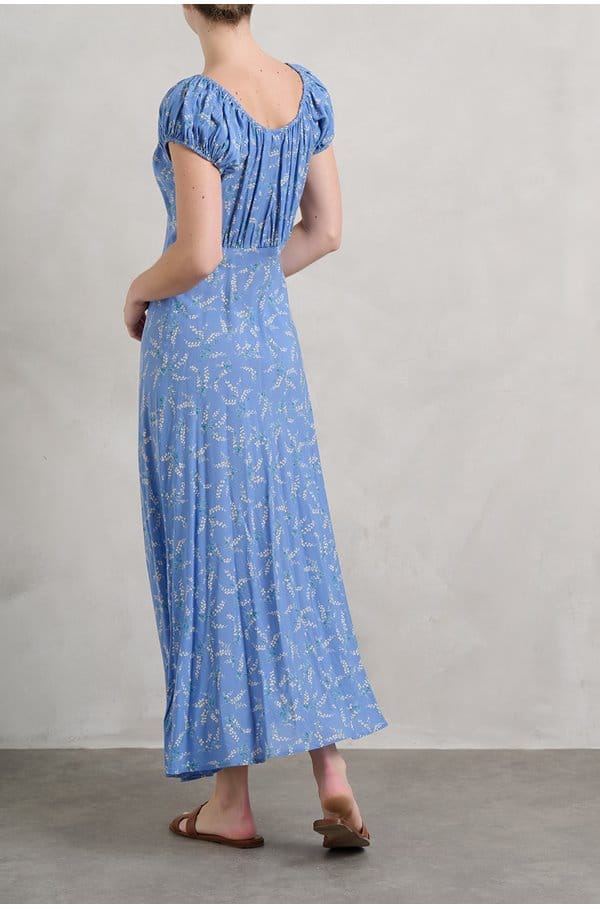 sofia dress in lapiz bluebell ballard