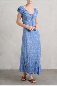 sofia dress in lapiz bluebell ballard