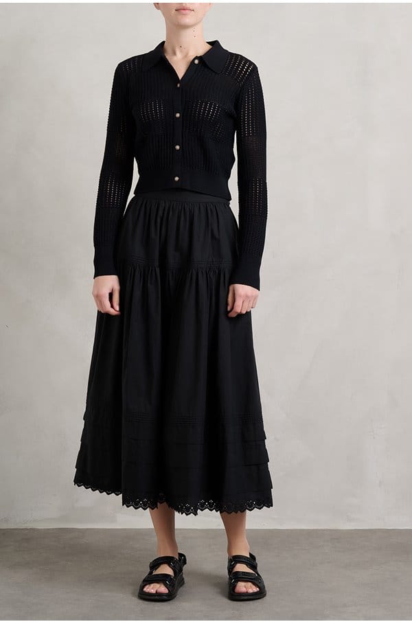 sebastiane skirt in black