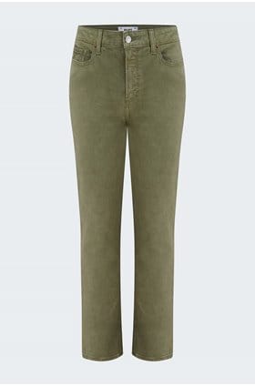 Trilogy Stores Cindy Crop in Vintage Mossy Green