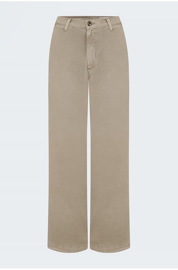 caden straight tailored trouser in sulfur desert taupe