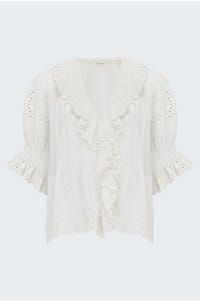 henri top in salt eyelet