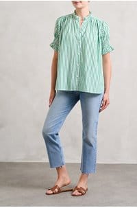 marnie top in kelly stripe