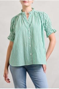 marnie top in kelly stripe