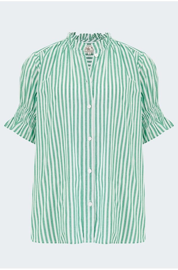marnie top in kelly stripe