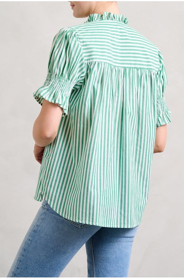 marnie top in kelly stripe