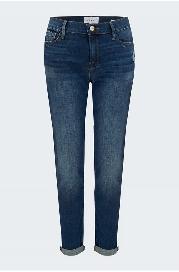 le garcon boyfriend jean in azure 