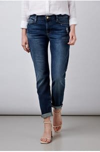 le garcon boyfriend jean in azure 