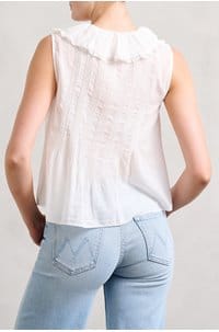 hilda top in cream