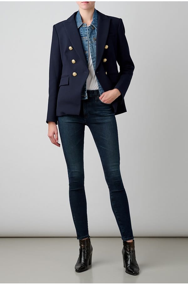 slate dickey jacket insert in denim blue