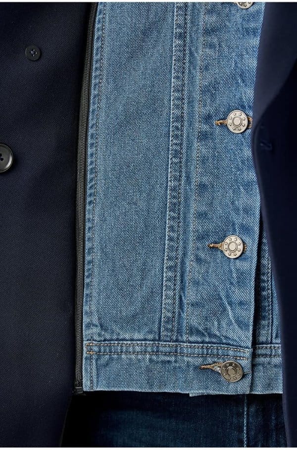 slate dickey jacket insert in denim blue